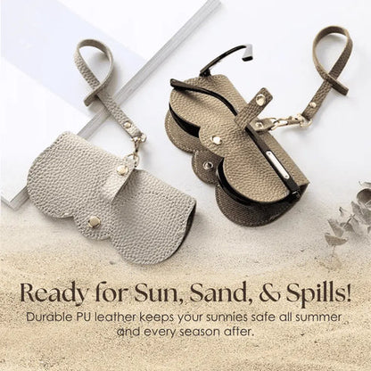 Brandory™ - Soft Leather Sunglasses Pouch (1+1 Free)